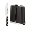 Zwilling 7 in. Pro Chef and Vertical Edge Sharpener 2 Piece Mixed Set