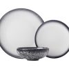 Maxwell & Williams Caviar Granite 12 Piece Dinner Set
