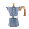 Grosche Milano Stone 9 Cup Stove Top Espresso Maker - Indigo Blue