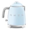SMEG 50's Retro Style Mini Kettle - Pastel Blue