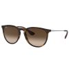 Ray-Ban Erika Classic Sunglasses - Gloss Tortoise/Brown Gradient