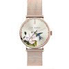 Ted Baker Phylipa Bloom Rose Gold Tone Stainless Steel Bracelet Watch - Ladies'