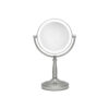 Bios 10x Satin Nickel LED Lighted Vanity Mirror