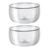 Zwilling Sorrento 2 Piece Double - Wall Glass Bowl Set