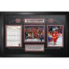 Frameworth Calgary Flames Framed Scoresheet Collage 1989 Stanley Cup Champions