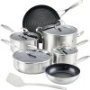 Circulon SteelShield S-Series 10 Piece Cookware Set