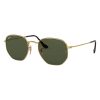 Ray-Ban Hexagonal Flat Lens Sunglasses - Green