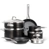 Cuisinart 12 Piece GreenGourmetPro Aluminum Cookware Set