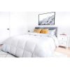 Highland Feather 500 Thread Count 750 Loft Hungarian White Goose down Mostar King Size Pillow