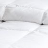 Highland Feather 700 Thread Count 850 Loft Hungarian White Goose Down Graz King Size Pillow