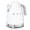 Smeg 50's Style Variable-temperature Electric Kettle - White