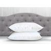 Cuddle Down LAKE RUSSEAU The Ulitmate Soft 100% Canadian Hutterite Down Filled Pillows 25 Ounce Fill/Each (20"x36" Ea.)SET OF 2 - KING