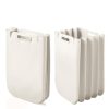Guzzini ECO Packly Multipurpose Collapsible Innovative Container From Post Consumer Recycled Plastics Pair Of 2 - White