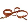Hound Collection Jellies Waterproof Leash and Collar Set - Maple - Large 