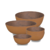 Brilliant-Bamboo Maple Copper 6 Piece Bowl Set (30cm+23cm+14cm)