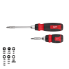 Milwaukee 2pc 14-in-1 Ratcheting Multi-Bit and 8-in-1 Ratcheting Compact Multi-bit Screwdriver Set