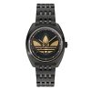 Adidas 39mm Black Stainless Steel Men’s Watch