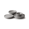 Fable - Base Dinnerware Set  16-Piece Set Dove Grey