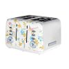 Laura Ashley 4 Slice Toaster - ELVEDEN WHITE