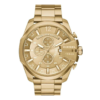 Diesel Mega Chief Gold-Tone Men's Watch