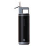Grosche Alpine Flip N Sip 40oz Insulated SS Water Bottle-Graphic Black
