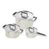 Zwilling Pure 6 Piece Pots & Pans Set in Ivory White