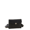 Roots Mini Accordian Bag - Black Cervino