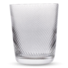 Brilliant 4-Piece Retro Clear Old Fashioned Glass