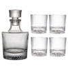 Brilliant Globe Pyramide 5-Piece Whiskey Set