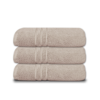 Cuddle Down  Portofin Zero Twist Ring Spun Cotton Bath Towel Set of 3