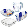 Duralex Ovenchef 4-Piece Baking Dish Set