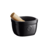 Emile Henry Truffle Black Mortar and Pestle