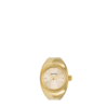 Fossil Women's Stainless Steel Two-Hand Gold-Tone Ring Watch