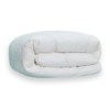 Highland Feather Tencel/Organic Cotton White Goose Down Duvet - Queen