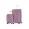 Bugatti Bridgetown Hardside 2 Piece Luggage Set with TSA Lock in Orchid