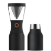 Asobu Cold Brew Vacuum Insulated Stainless Steel 34oz in Black