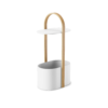 Umbra Bellwood Storage Table - White/Natural