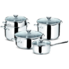 Lagostina Smart Cook & Strain 9-Piece SS Cookware Set