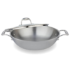 Meyer SuperSteel Tri-Ply Clad Stainless Steel 32cm Wok with Cover