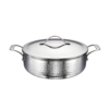 Lagostina Legacy Hammered 5-Ply Clad SS Everyday Pan