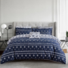 North Home Mason 220Tc Cotton 4 Piece Printed D/C Set - Queen