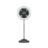 Veho UF-2 USB 3-in-1 Desktop Fan, Smartphone Charger & LED Lamp