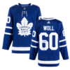 AJ Sports Joseph Woll Autographed Toronto Maple Leafs Blue adidas Jersey