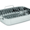 Lagostina Ambiente 18/10 Stainless Steel Roasting Pan with Rack