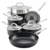 KitchenAid Hard Anodized Nonstick 11 Piece Cookware Set