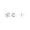 Dainty Diamond 14k White Gold 1ctw Lab Grown Diamond Studs