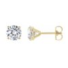 Dainty Diamond 14k Yellow Gold 1ctw Lab Grown Diamond Studs