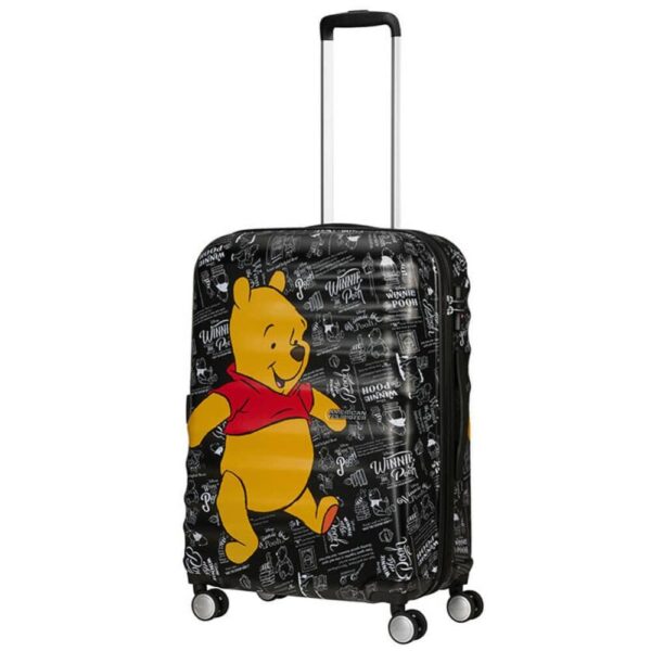 American Tourister Disney Wavebreaker Spinner Carry-On - Winnie The Pooh Comics Black