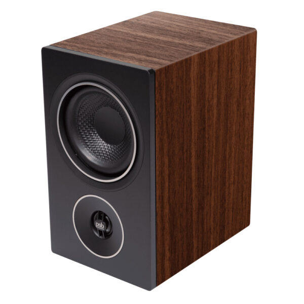 PSB Alpha P3 Compact Bookshelf - Walnut Woodgrain