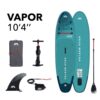 Aqua Marina Vapor 10ft.4in. All-Around iSUP
